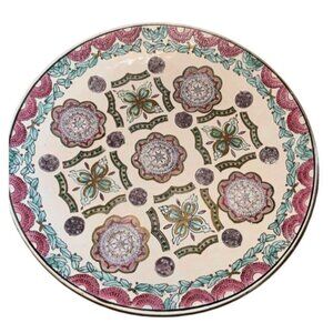 Classic Traditions Decorative Plate 12" Hand-Painted JCPenney Exclusive